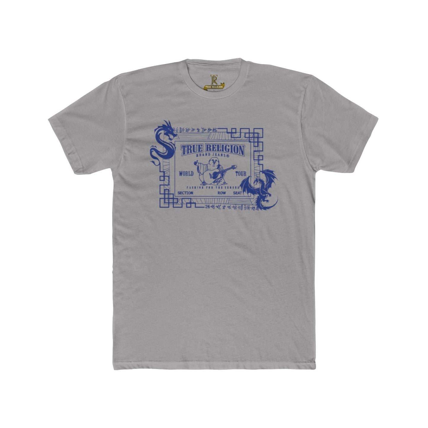 Dragon Graphic Cotton Crew Tee - True Religion Inspired Design