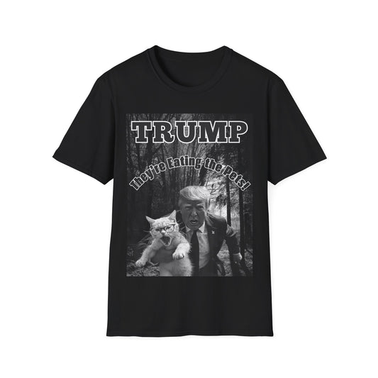 Men's Trump 'They're Eating the Pets' T-Shirt - Softstyle Fit