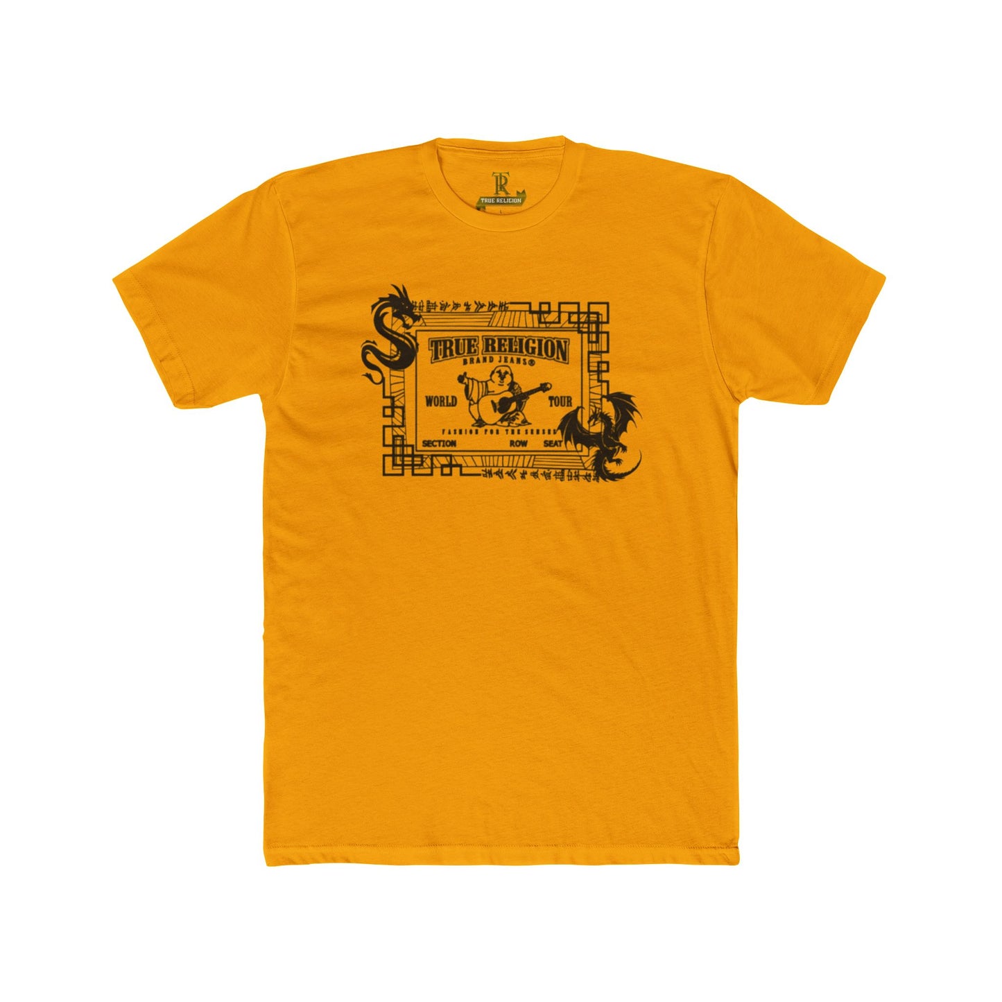 Dragon Graphic Cotton Crew Tee - True Religion Inspired Design