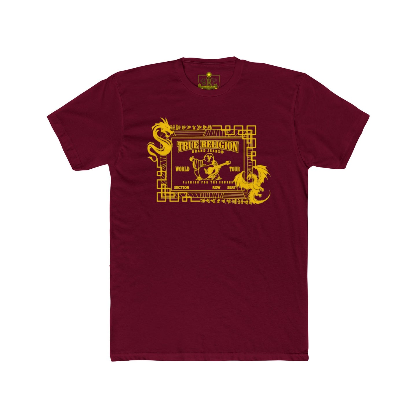 Dragon Graphic Cotton Crew Tee - True Religion Inspired Design