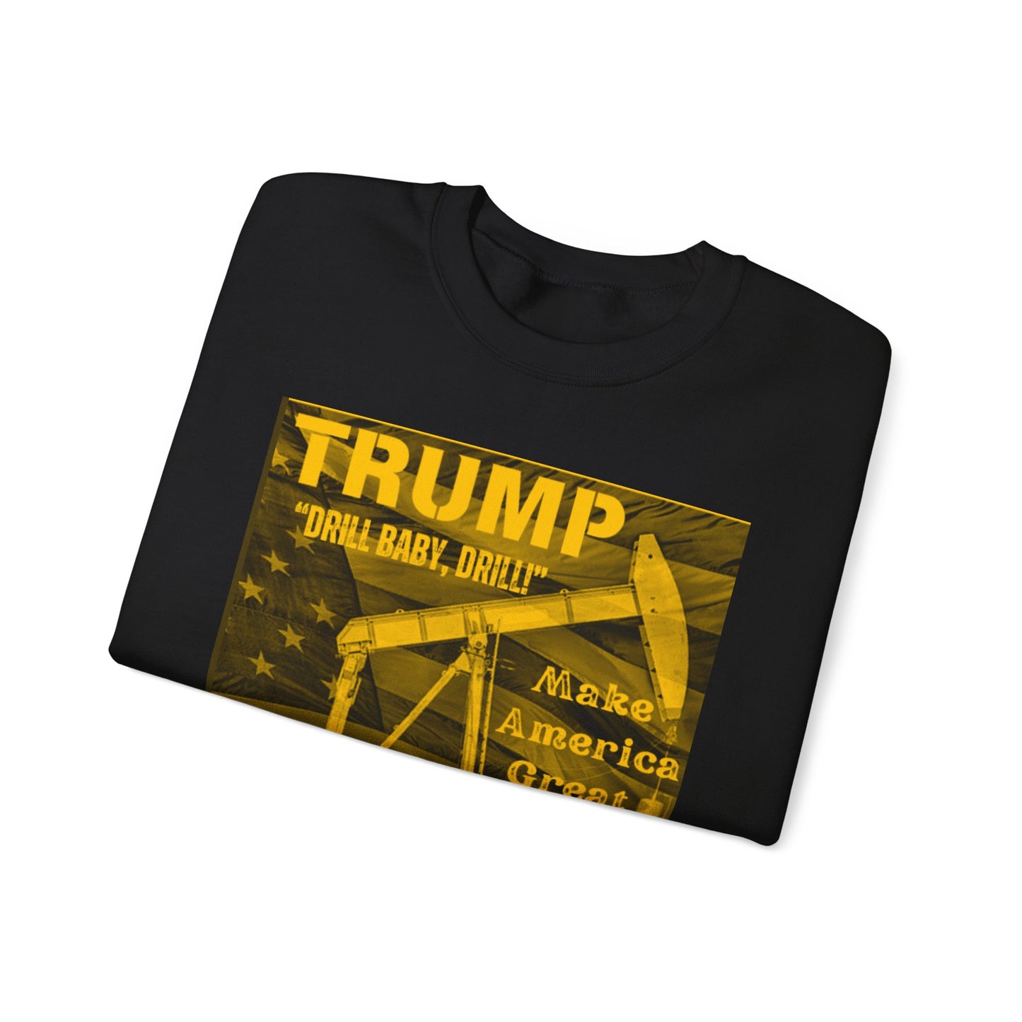 Men's President Trump 'Drill Baby Drill' MAGA Sweatshirt