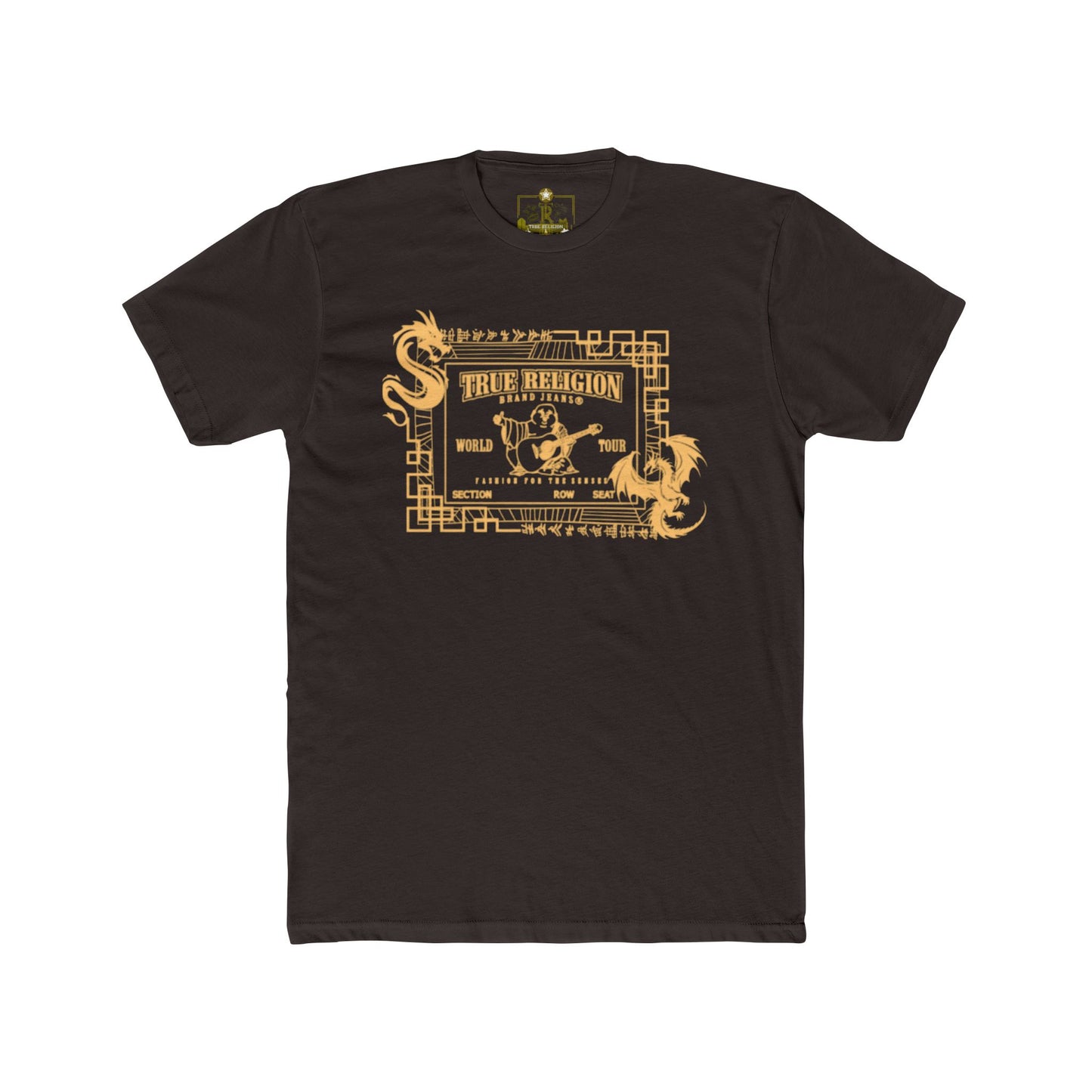 Dragon Graphic Cotton Crew Tee - True Religion Inspired Design
