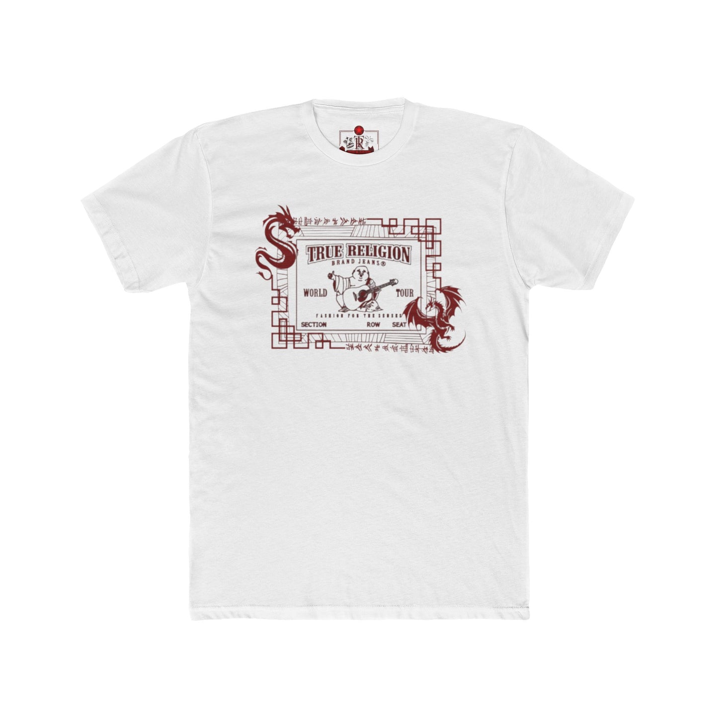 Dragon Graphic Cotton Crew Tee - True Religion Inspired Design