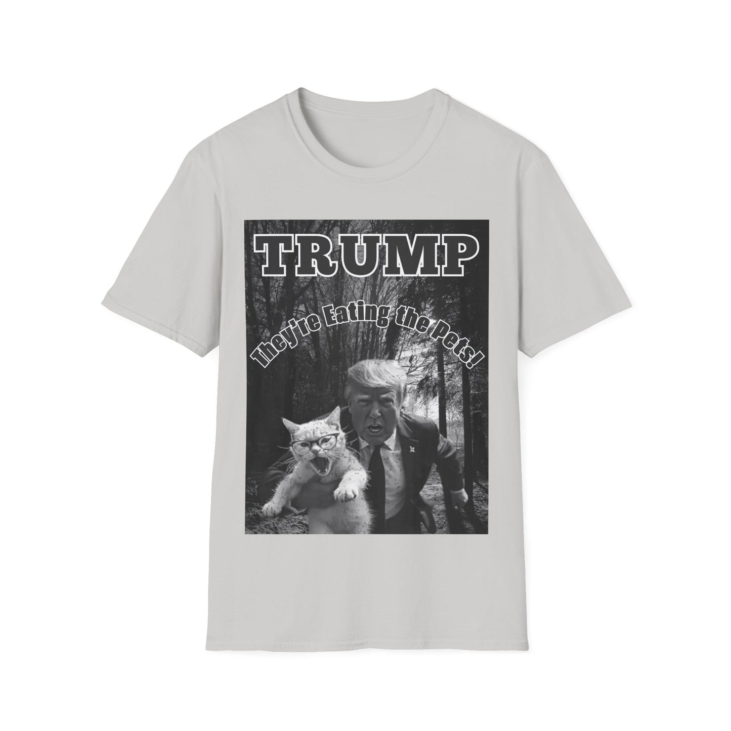 Men's Trump 'They're Eating the Pets' T-Shirt - Softstyle Fit