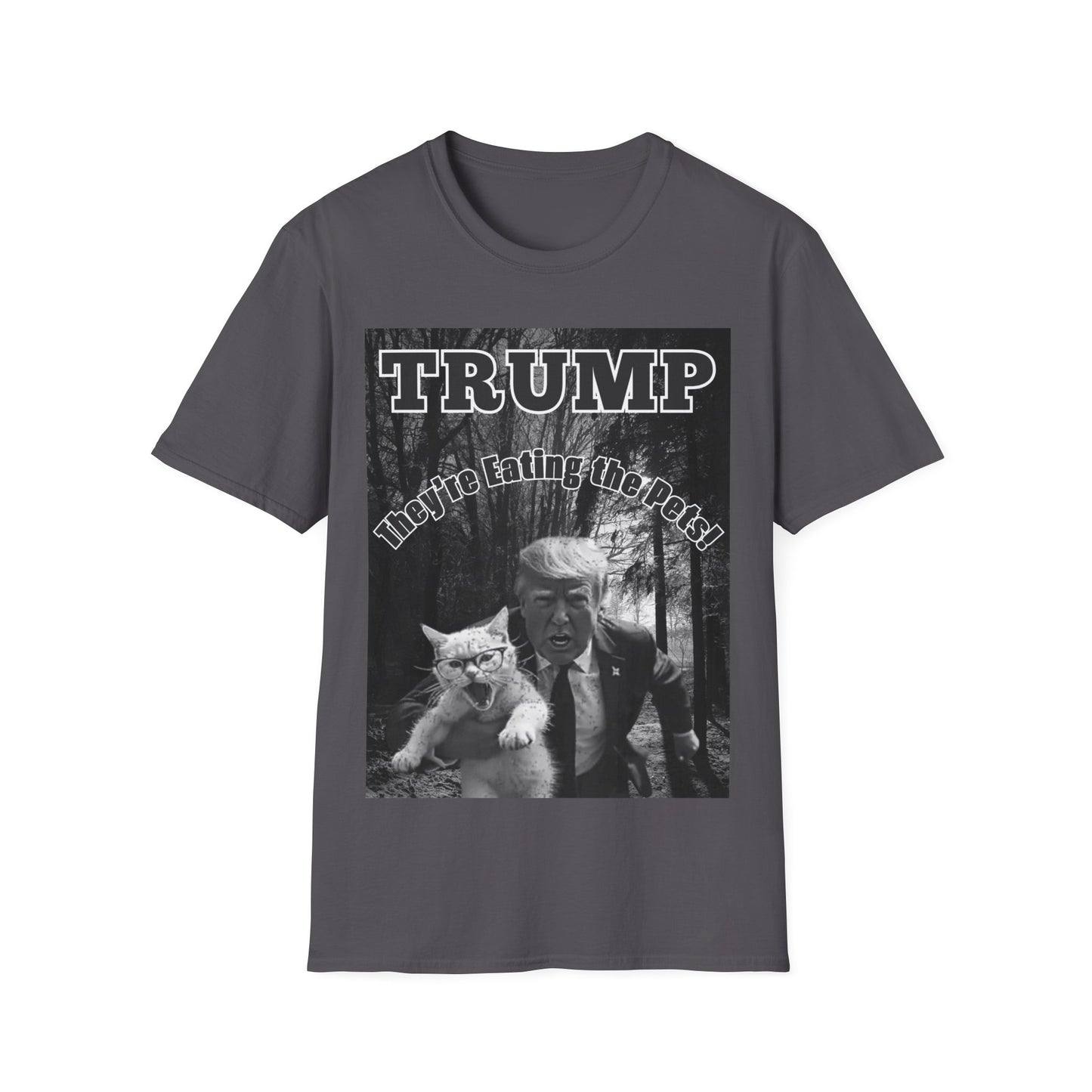 Men's Trump 'They're Eating the Pets' T-Shirt - Softstyle Fit