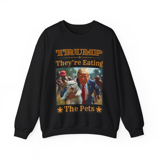 President Trump “They’re Eating the Pets” #003 MAGA Heavy Blend Sweater