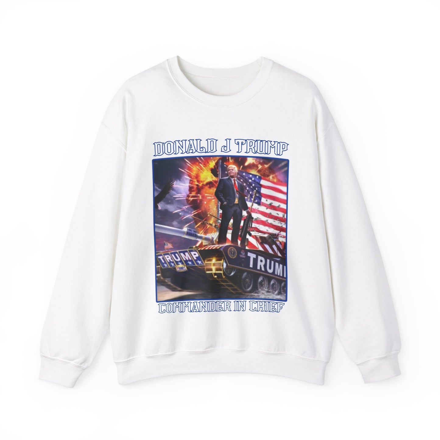 President Trump “Commander in Chief”MAGA Heavy Blend Sweatshirt